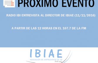 Radio Ibi entrevista al director de IBIAE